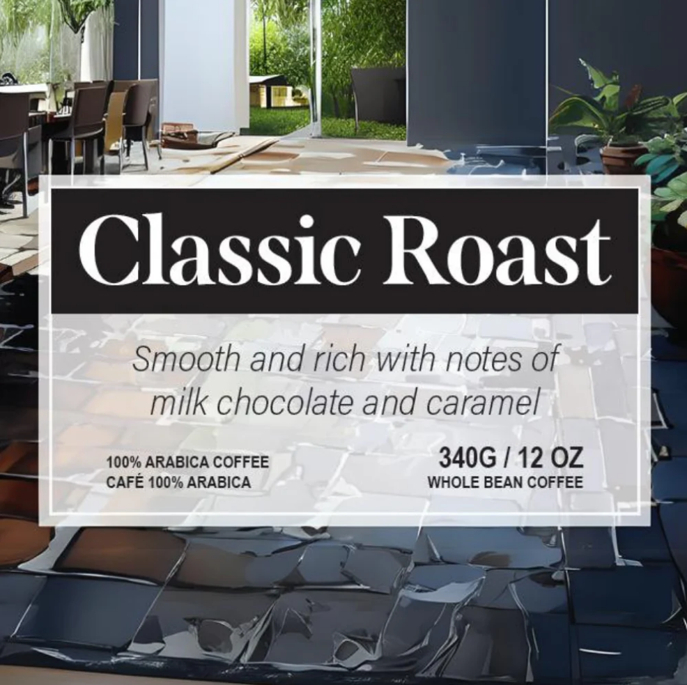 Italia Cafe Coffee Beans Classic Roast