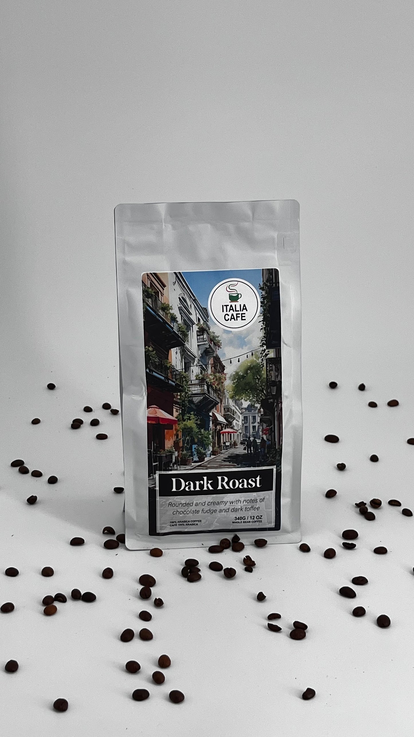 Italia Cafe Coffee Beans Dark Roast