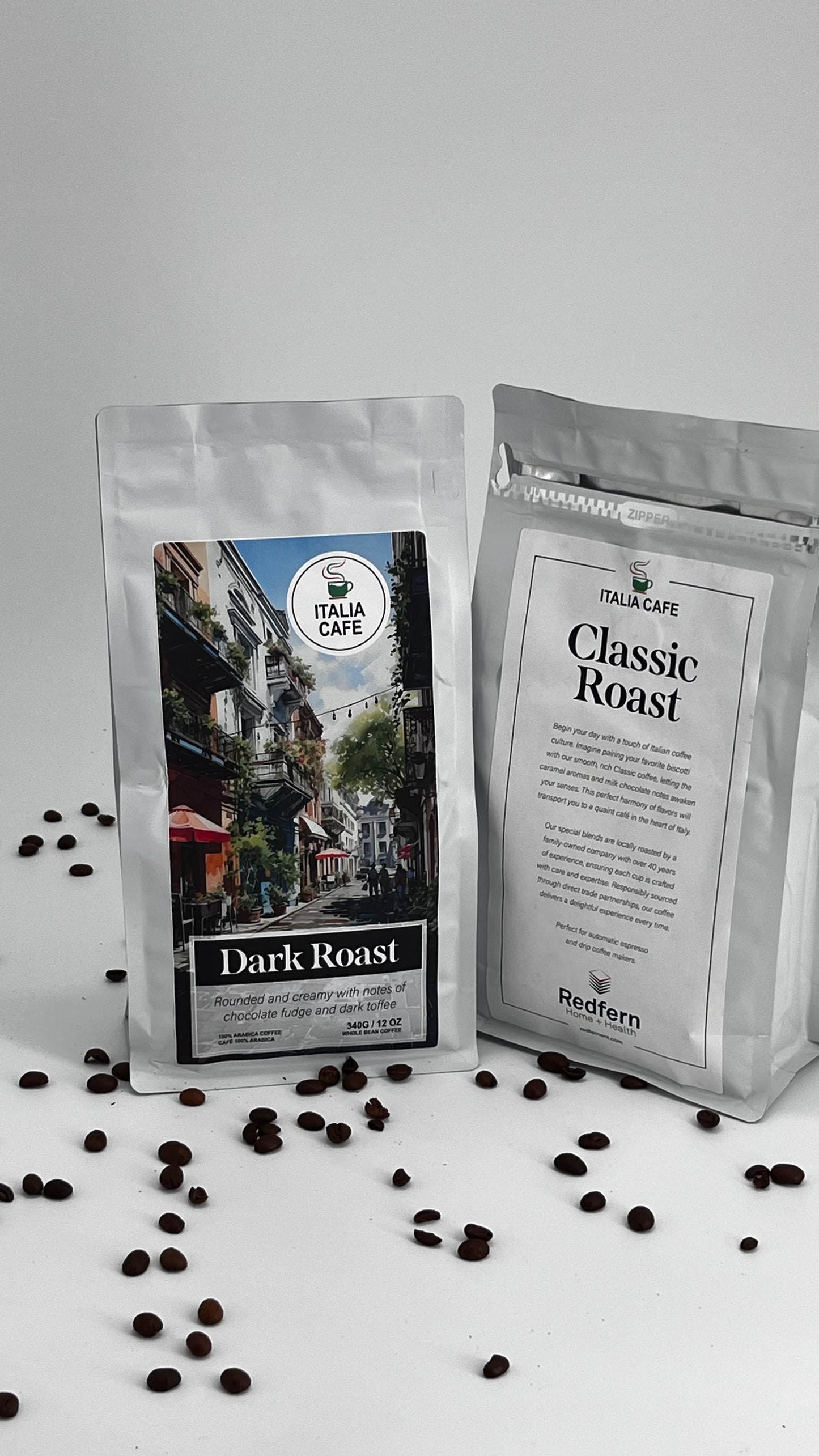 Italia Cafe Coffee Beans Dark Roast